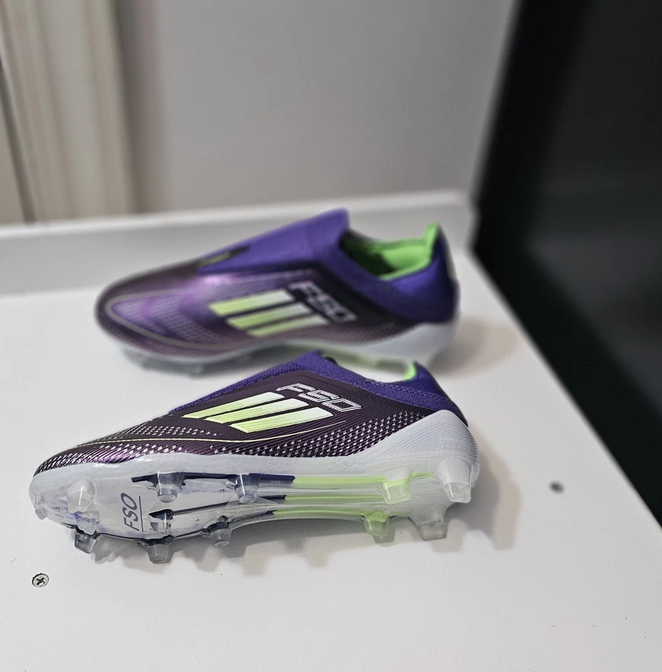 Adidas F50 Elite Fútbol Sin Cordones FG Talla 8.5 Color Pulpa Foto 2 de 4