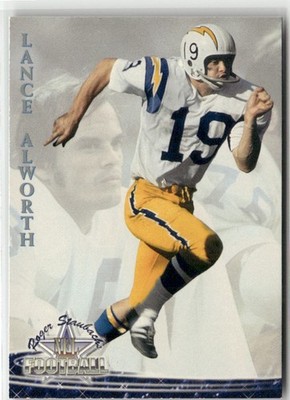 1994 TED WILLIAMS ROGER STAUBACH'S NFL #53 LANCE ALWORTH SAN DIEGO CHARGERS