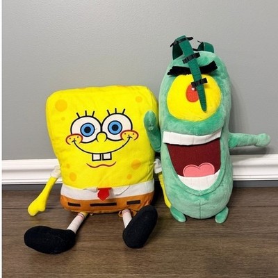 SpongeBob SquarePants Plankton Plush Toy Universal Studios 2021 Set