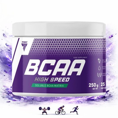 TREC NUTRITION BCAA High Speed Powder 250g (2:1:1)  - Muscle Recovery Endurance