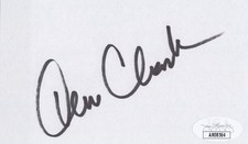 American Gladiators - Dan Clark - Nitro w/o character signed Index Card JSA COA