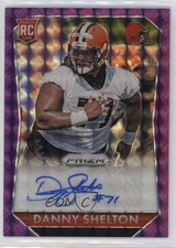 2015 Panini Prizm Rookie Signatures Violet Mosaic 47/50 Danny Shelton Auto 1qo5