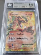 Beckett Graded 8.5 Charizard Ex Pokemon Card 12/108 2016 Xy Evolutions. Slab Ur.
