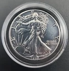 1989 American Silver Eagle 1 oz .999 Silver Coin GEM UNC