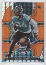 2022 Panini Mosaic Rookies Reactive Orange Mosaic Prizm Snoop Conner #352 k6j