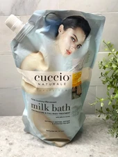 New Cuccio Milk Bath Soak Milk & Honey Pedicure & Full Body Treatment - 32oz