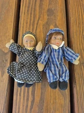 Vintage Dolls (black boy and girl)
