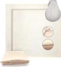 Cheese Cloths for Straining 2 PCS Grade 100 Cheesecloth, 50x50 cm 50X50cm 