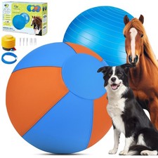 Herding Ball for Dogs - 25" Large Herding Ball with Anti-Burst Cover and Pump...
