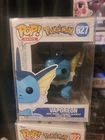 Funko Pop! Vinyl: Pokemon Vaporeon #627 (W/ Protector)