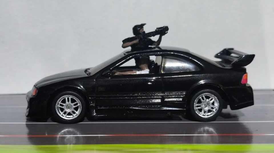 Hot Wheels Honda Civic Black Fast & Furious  Custom With 3D Parts - Image 3 of 4