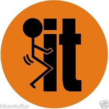 Fk It Bumper Sticker Black On Orange Laptop Sticker Toolbox Sticker Helemt Fk It Bumper Sticker Black On Orange Laptop Sticker Toolbox Sticker Helemt