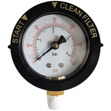 For Pentair 190058 Pressure Gauge Replacemen​t Clean &Clear Pool Filter FNS Plus