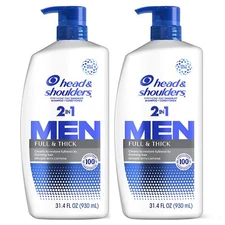Head & Shoulders Anti-Dandruff 2 in 1 Shampoo and Conditioner, Full and Thick...