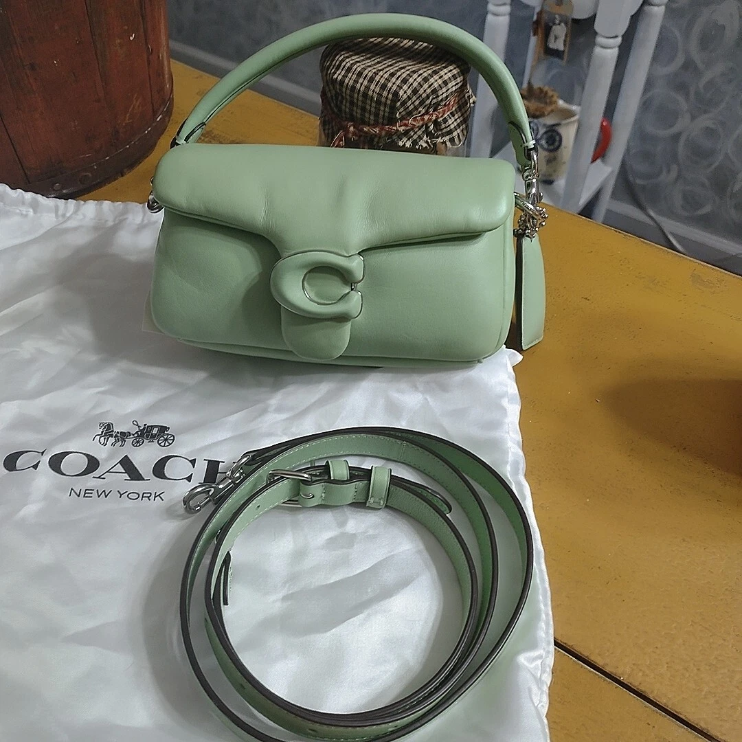 coach pillow tabby strap