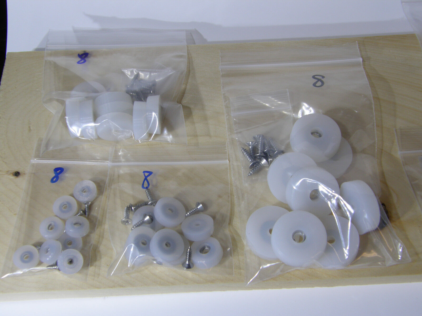SUPER COMBO PACK Cutting Board Silicone Bumper Feet with Stainless Screws - Picture 45 of 56
