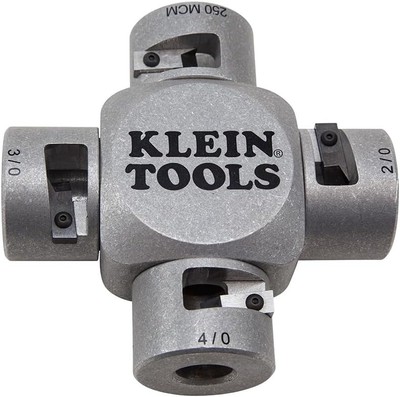 Multi-Size Cable Insulation Stripper for 250 MCM - 2/0 with Replaceable Blades