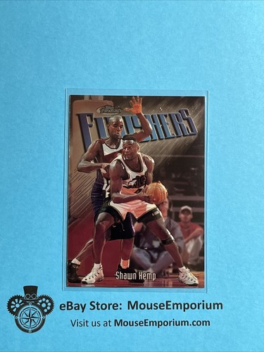 1997-98 Topps Finest SHAWN KEMP Embossed Finishers #130 Seattle Sonics *AP20