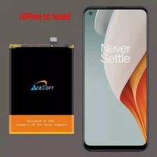 Large Power 5100mAh Excellent Upgraded Battery for OnePlus Nord N200 5G DE2118