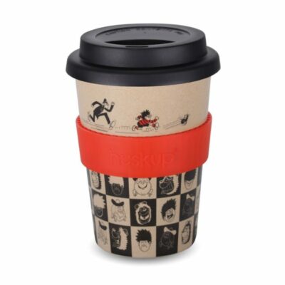 Huskup Eco Reise Kaffeetasse Null Kunststoff BPA Giftstoffe oder Melamin 100 % natürliche Box
