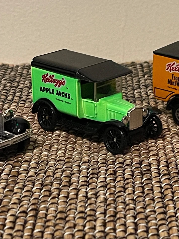 Kellogg's Cereal Matchbox Ford Model A, & Model T Delivery Trucks 1979/1989 - Image 4 of 4
