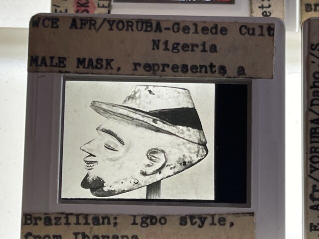 Gelede Mask Ifa Cult Figure: Yoruba Nigeria African Tribal Art 10 35mm Slides QR10894