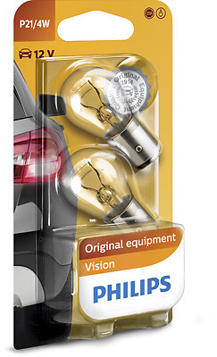PHILIPS 12594B2 BULB, FOG/TAILLIGHT FOR, ALPINA, BMW, CHEVROLET, CITROËN, FIAT, FORD