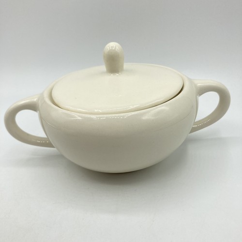 Vtg Scio Pottery Starlite Creamer Lidded Sugar Set Gold Atomic Stars Snowflake - Picture 4 of 17