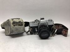 Vintage Minolta SRT 202, SLR 35mm Camera,50mm f 1:2 MD ROKKOR-X Lens Japan