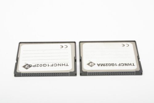 2x 1GB PNY CF Compact Flash Cards in case, formatted, nice - Picture 3 of 4