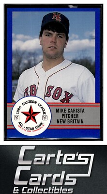 Mike Carista 1988 ProCards Eastern League All-Stars #E-20 New Britain Red Sox