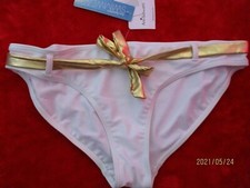 Image of ANN SUMMERS WHITE  BIKINI BRIEFS  SIZE 14 NWT  'EXTREME BOOST'