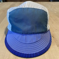 Vintage Patagonia Duckbill Hat - 1999 - Multi Blue - Medium - Made In USA