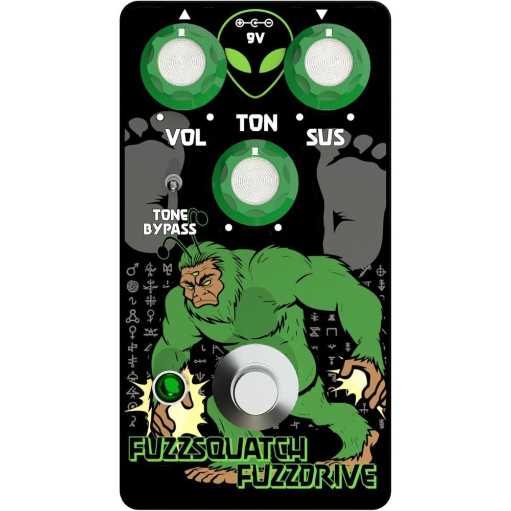 Interstellar Audio Machines Fuzzsquatch Fuzzdrive - Операционный усилитель с педалью Фазз-эффектов