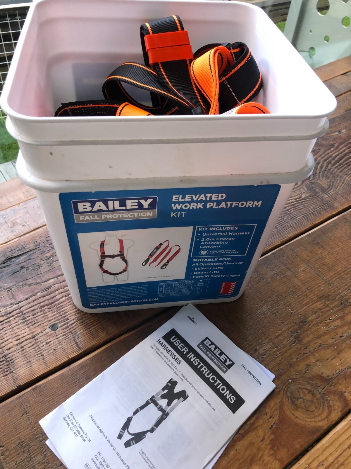 Bailey Fall Protection Elevated Work Platform Kit eBay