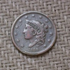 1838 LIBERTY CORONET HEAD LARGE CENT