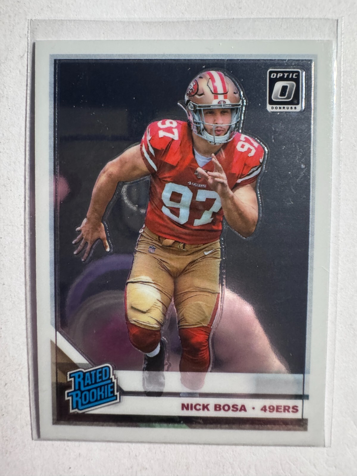 K319,035 - 2019 Donruss Optic #168 Nick Bosa RR RC
