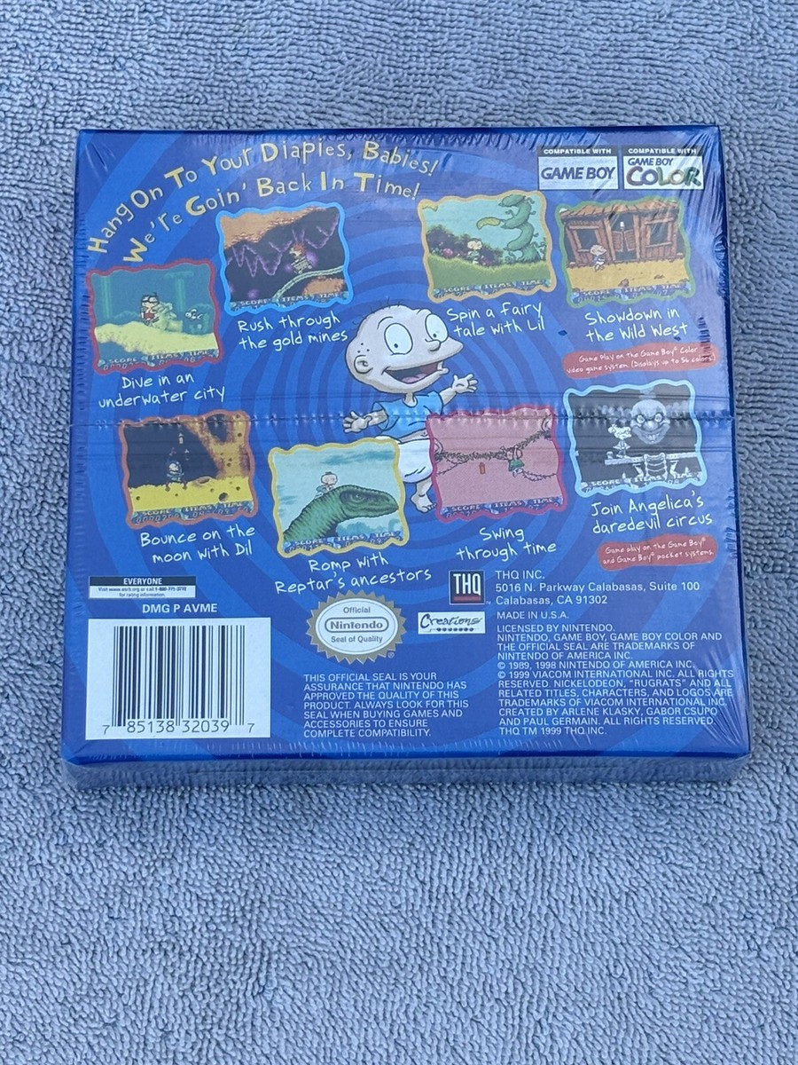 Rugrats: Time Travelers (Nintendo Game Boy Color, 1999) Factory