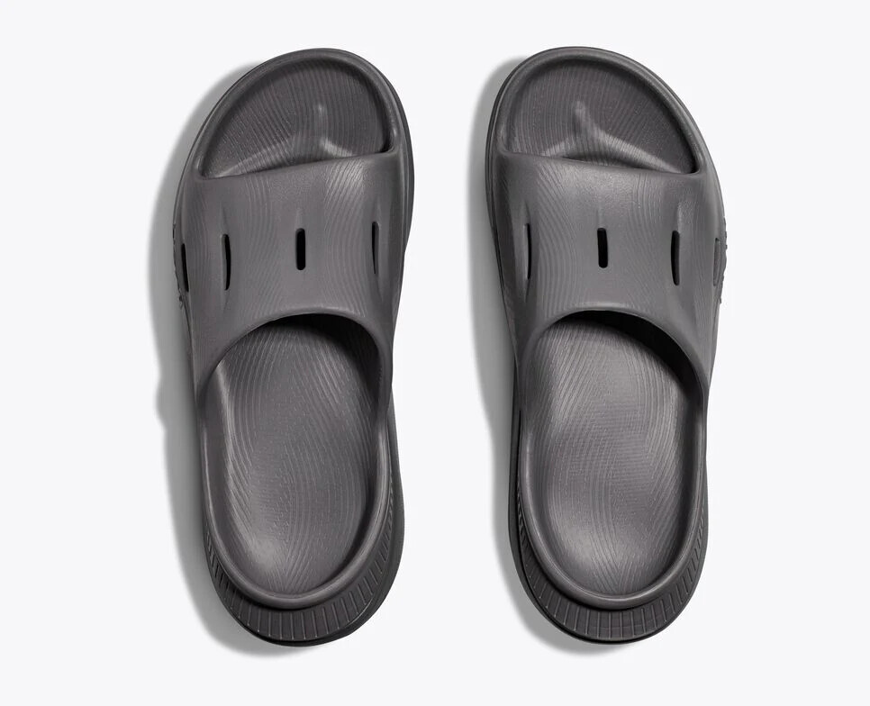 MENS HOKA ONE ONE UNISEX ORA RECOVERY SLIDE 3 GREY GREY | eBay display picture 3