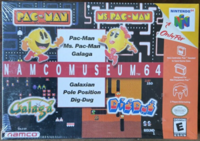 Namco Museum 64 (Nintendo 64, 1999) Brand New, Factory Sealed! | eBay