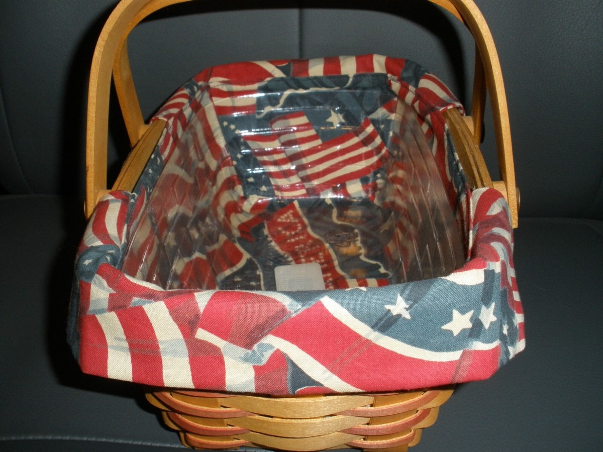 Longaberger Basket Combo 2000 Woven Memories Patriotic (YS11) | eBay