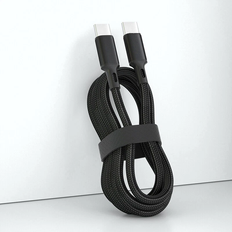 USB C To USB C Fast Charger Dual Type C Charging Data USB Cable 2M 1M - Image 4 of 4