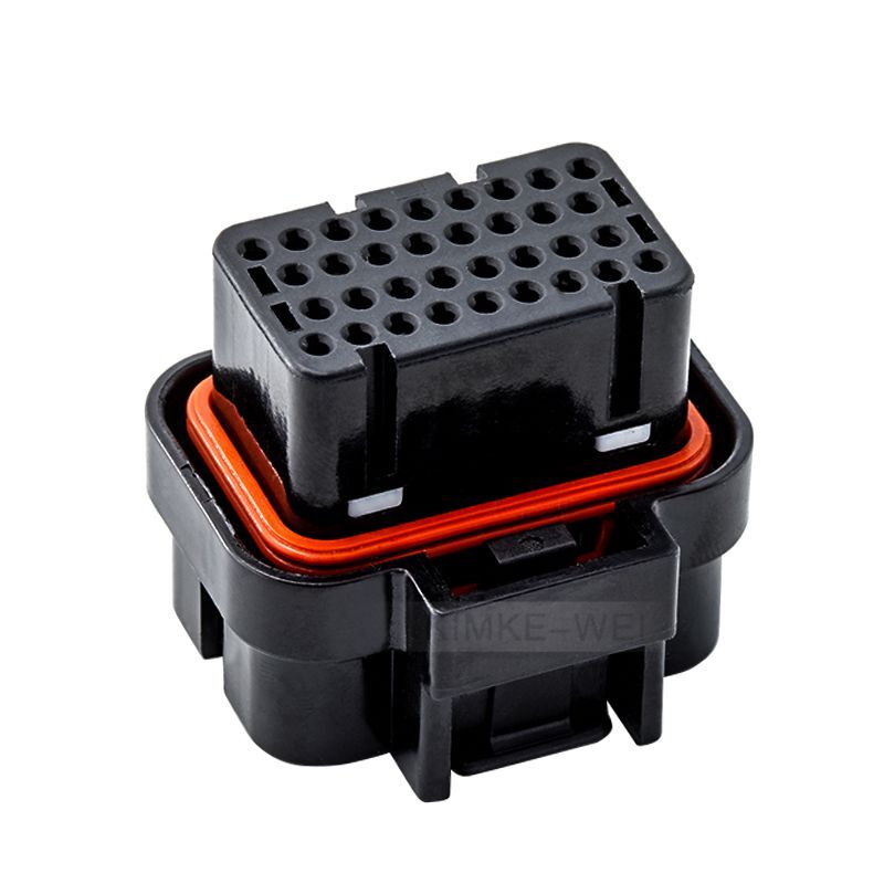 34 Pin 4-Slots Tyco AMP Superseal Automotive ECU Male/Female