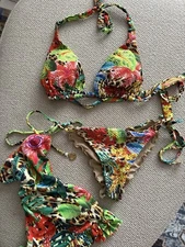 Luli Fama Lush Horizons Bikini M 