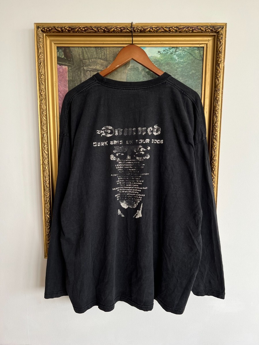 Vintage 2006 The Damned Punk Rock Band Black Long Sleeve T-shirt