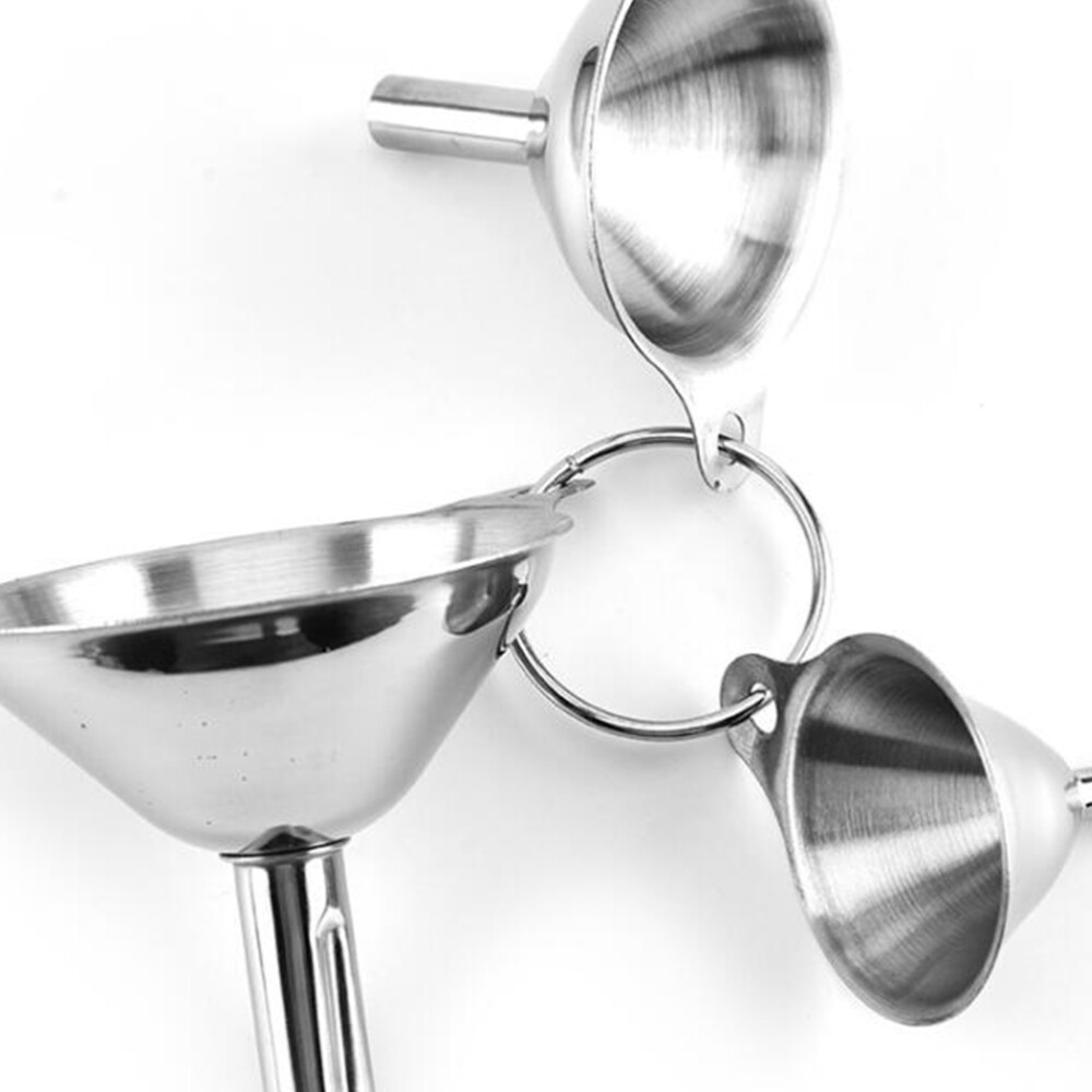 2 Set/6 Kitchen Funnels Set Strainer Funnel Small Kitchen Funnel