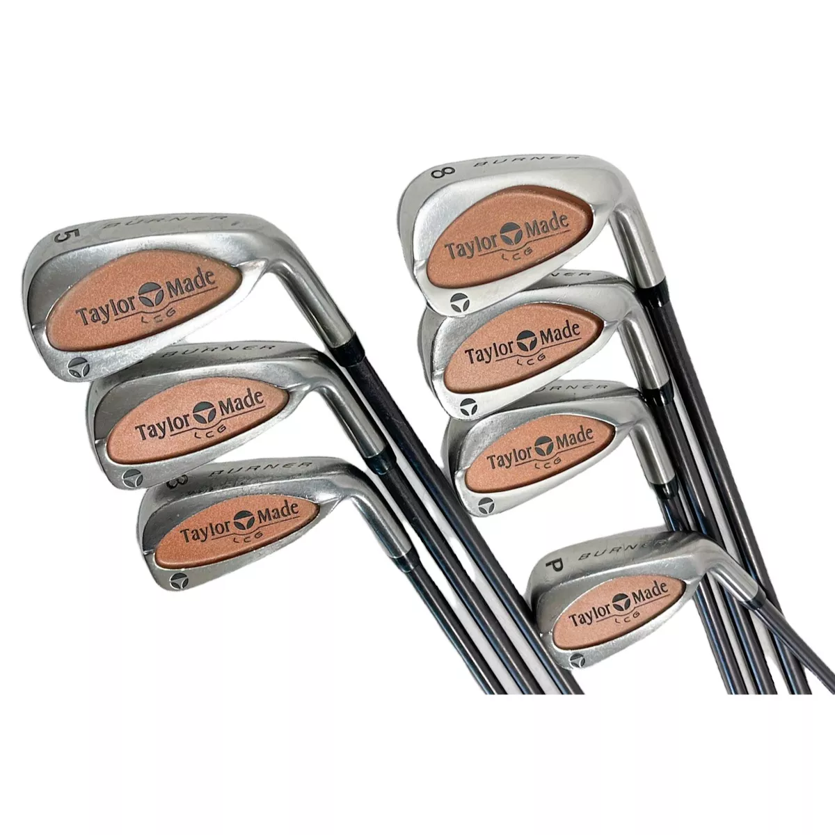 TaylorMade Burner LCG 3-8 plus PW Iron Set RH Graphite Bubble 2 ...