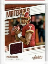 DWAYNE HASKINS 2019 Panini Absolute Football ROOKIE MATERIALS JERSEY RC RM-16