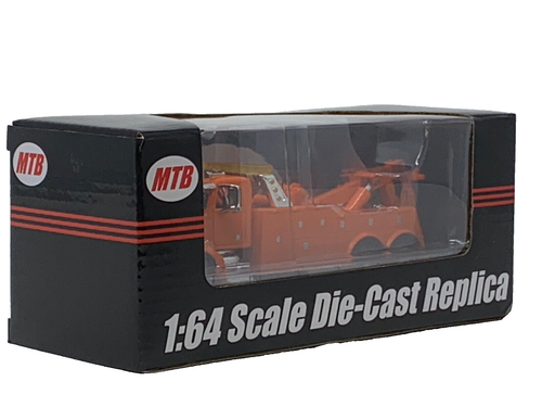 1/64 SPECCAST ORANGE 385 PETERBILT WRECKER TOW TRUCK - Picture 3 of 5