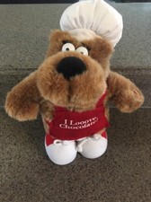 Sid Bear Plush Toy Collectible Love Chocolate Russ Berrie